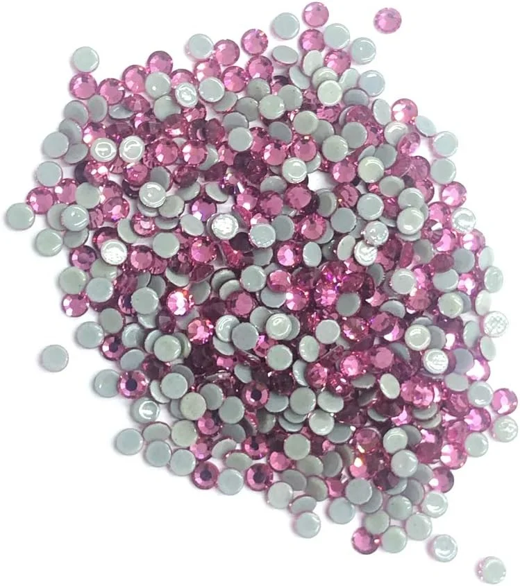 1440 Pieces- Ironing crystal (Hot fix) 3 mm (SS 10) Rose color