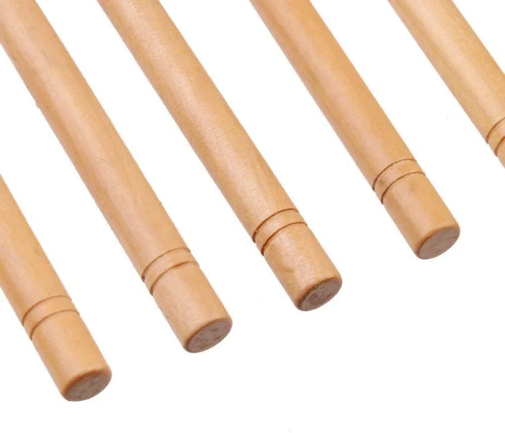 ۱۲ عدد سوزن حلقه ای چوبی اکستنشن مو، ابزار قلاب DIY