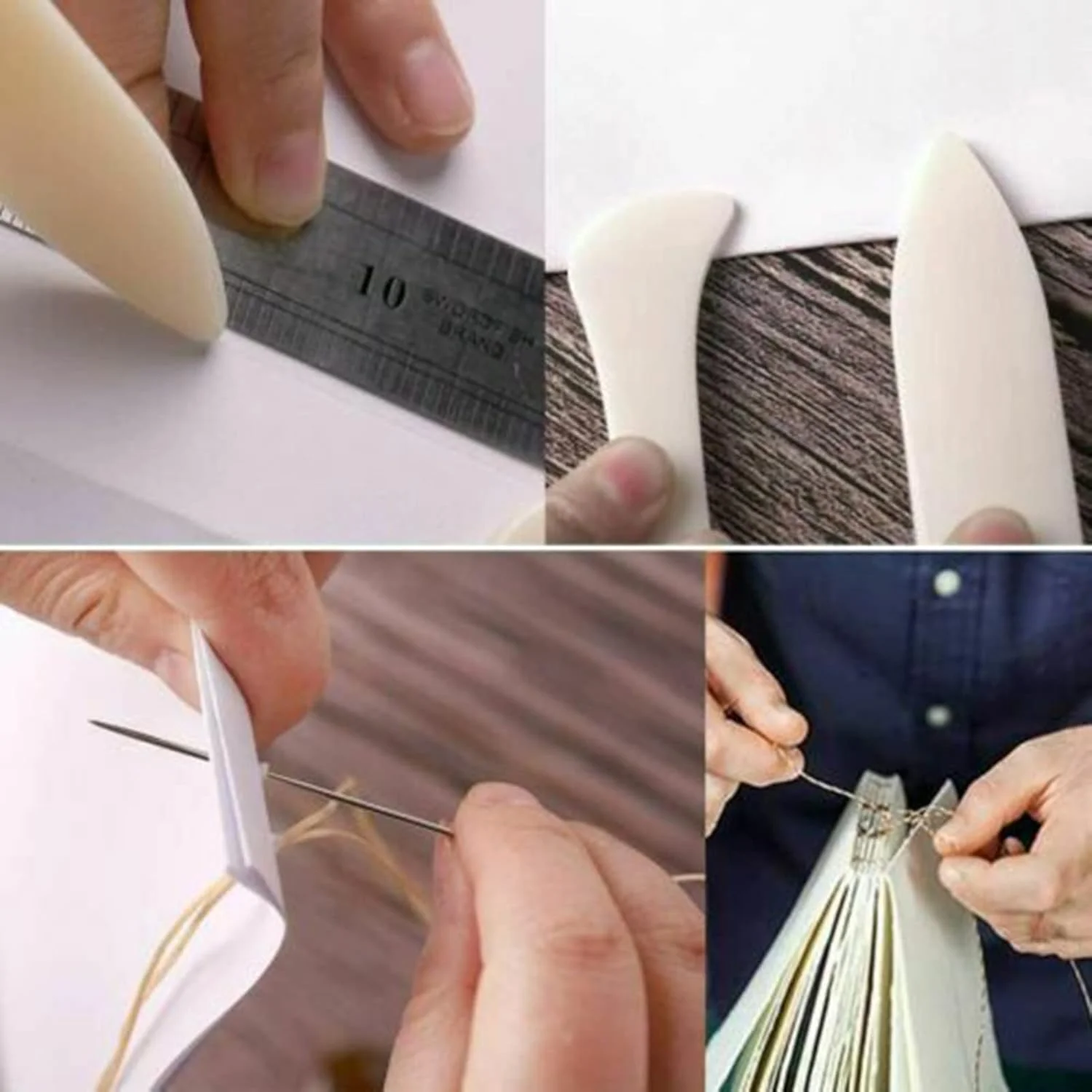 ست 28 عددی ابزار خیاطی شامل درفش، انگشتانه، انگشت پوش، نخ موم زده و سوزن های خیاطی