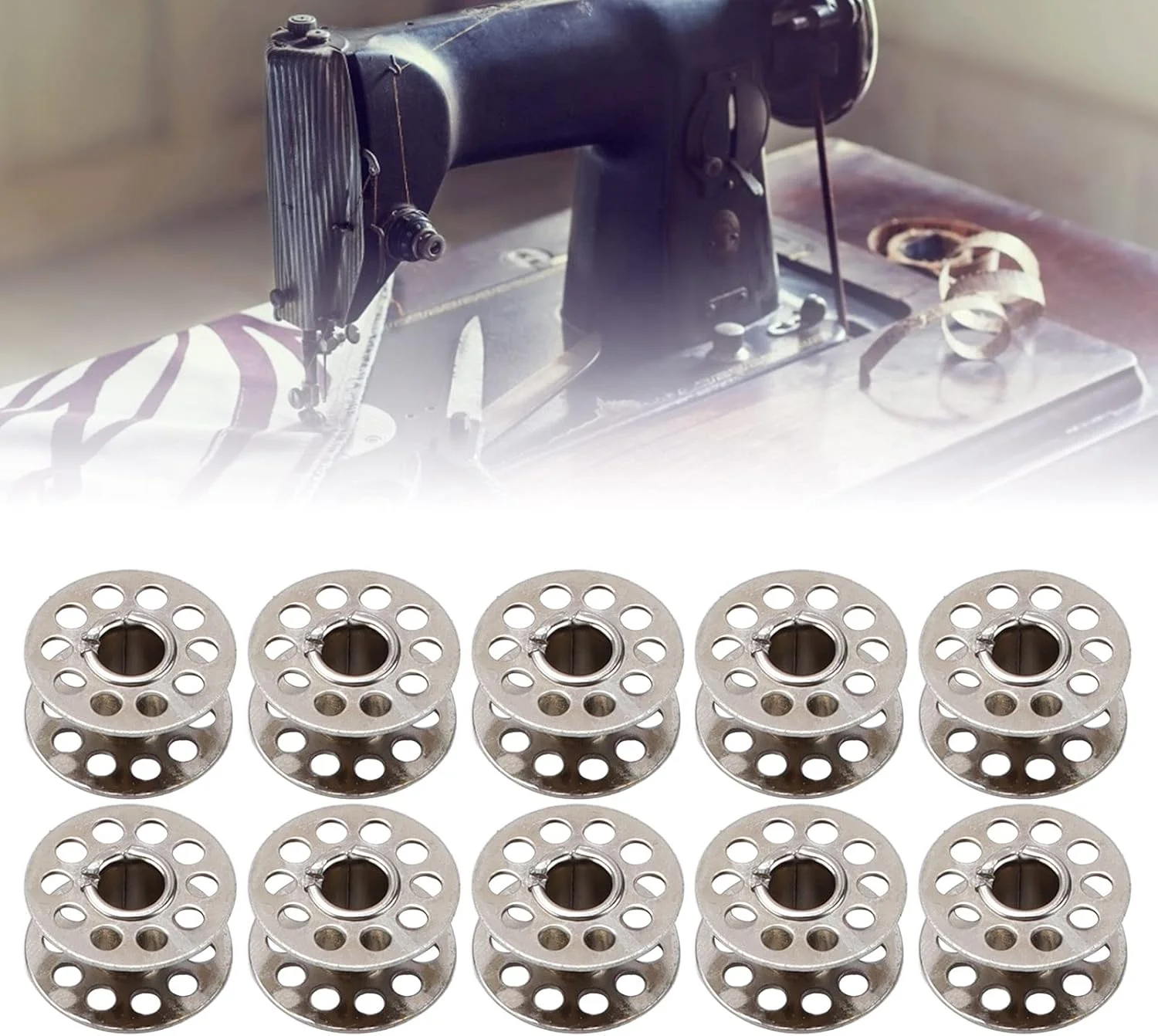 لوازم جانبی چرخ خیاطی، قرقره های گلدوزی با کیفیت ساخت نفیس برای مصارف خانگی برای چرخ خیاطی