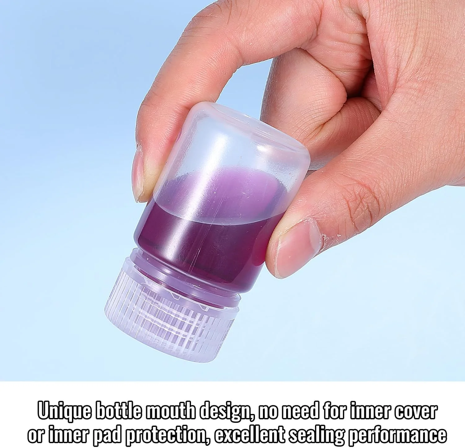 12 عدد بطری نمونه پلاستیکی 30 میلی لیتری، بطری های آزمایشگاهی با دهانه گشاد، ظرف معرف آزمایشگاهی، بطری کوچک قرص، مهر و موم شده و ضد نشت برای مسافرت آزمایشگاهی و نگهداری در منزل