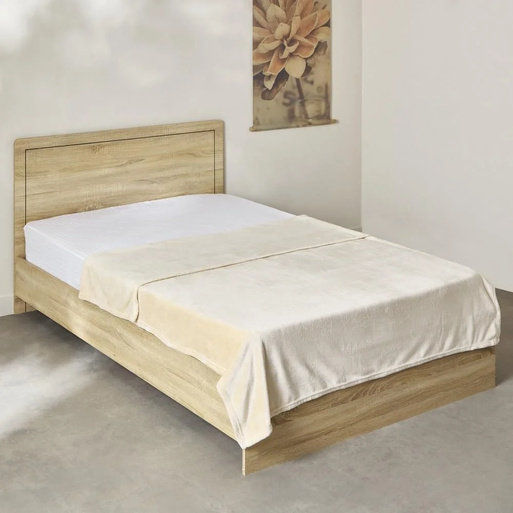 پتو یک نفره فلانل جامد نوا هوم باکس - 140x200 سانتی متر پتو یک نفره فلانل جامد نوا هوم باکس - 140x200 سانتی متر