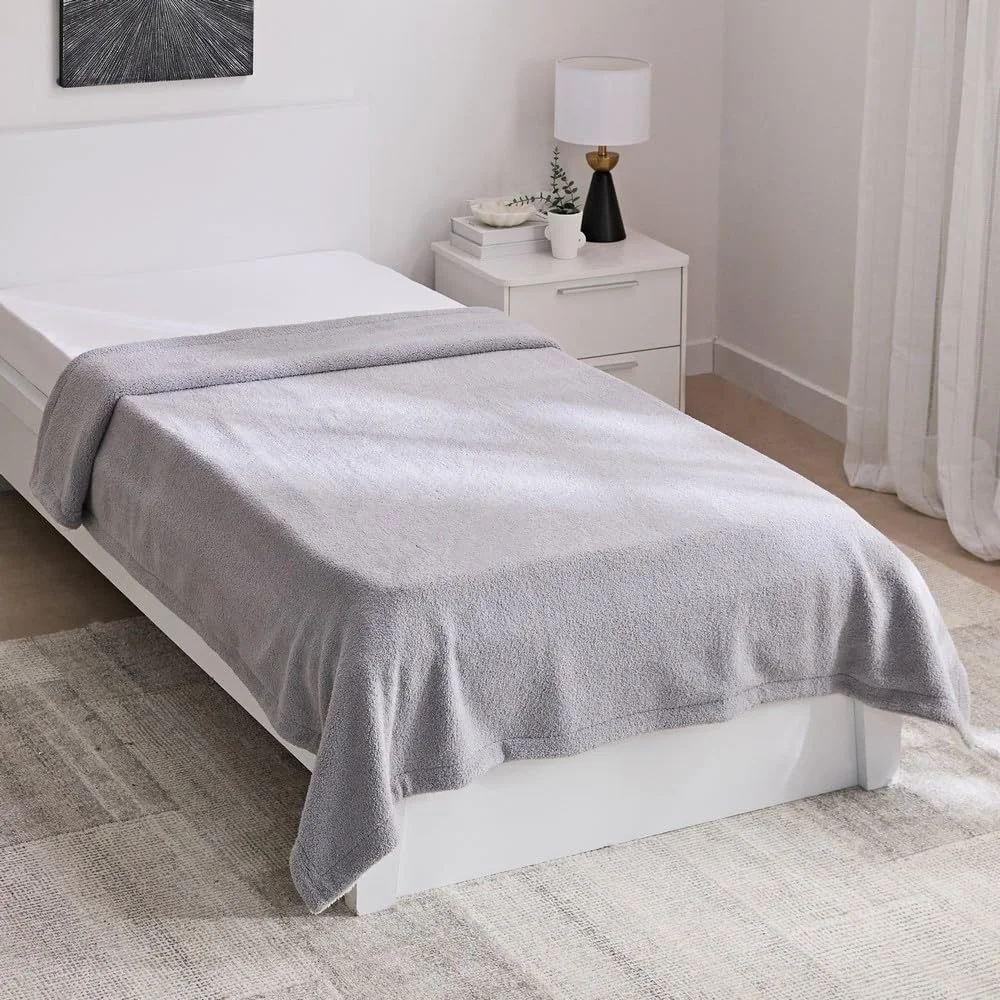 پتو دو لایه تدی کوئین هوم باکس مدل Logan - ابعاد 200x220 سانتی متر