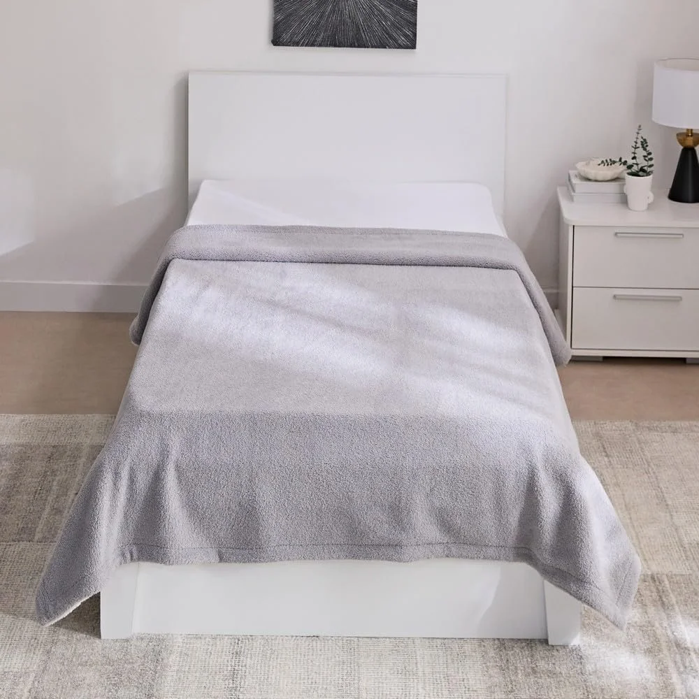 پتو دو لایه تدی کوئین هوم باکس مدل Logan - ابعاد 200x220 سانتی متر پتو دو لایه تدی کوئین هوم باکس مدل Logan - ابعاد 200x220 سانتی متر