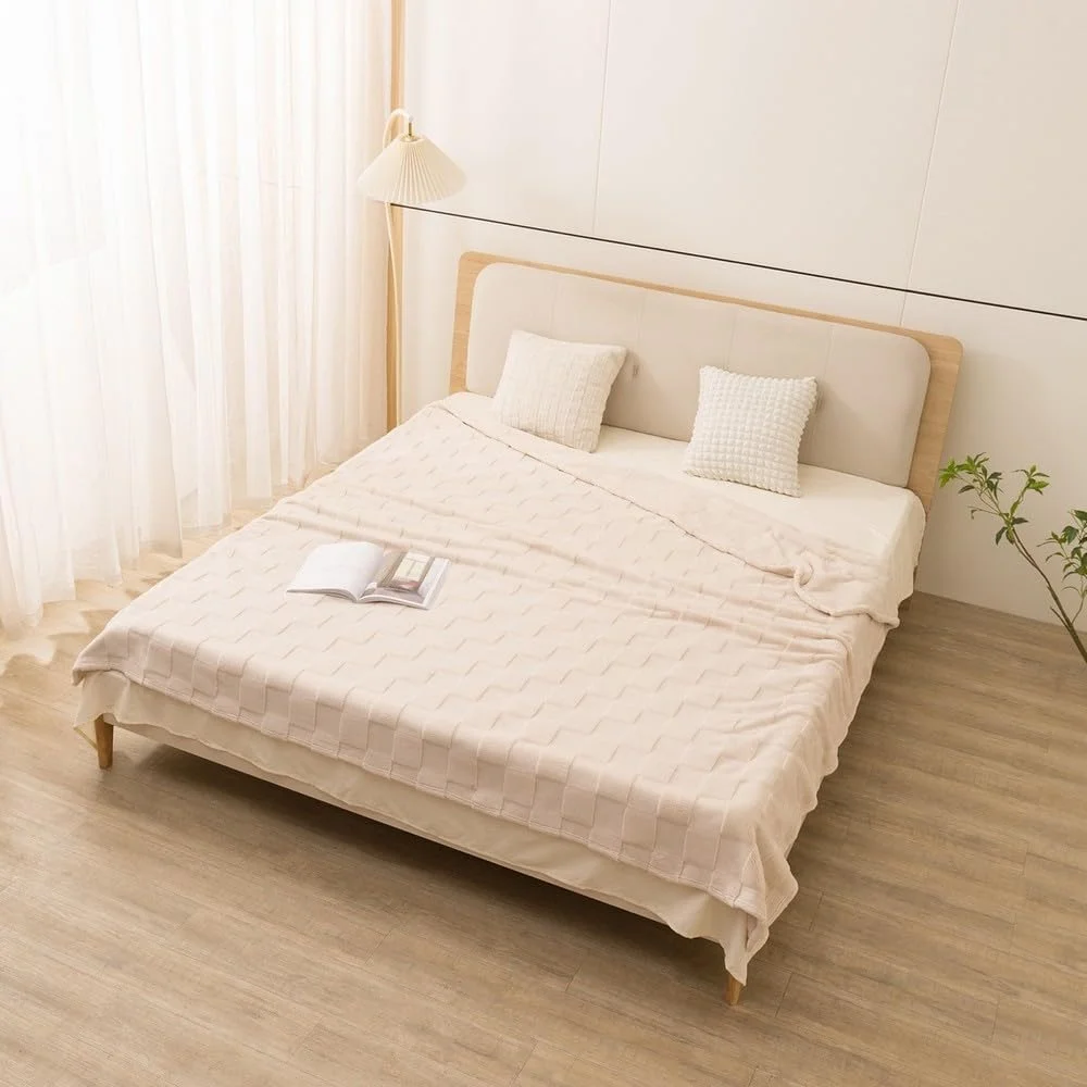 پتو یک لایه کویین خز خرگوشی طرح ابر هوم باکس - 200x220 سانتی متر پتو یک لایه کویین خز خرگوشی طرح ابر هوم باکس - 200x220 سانتی متر