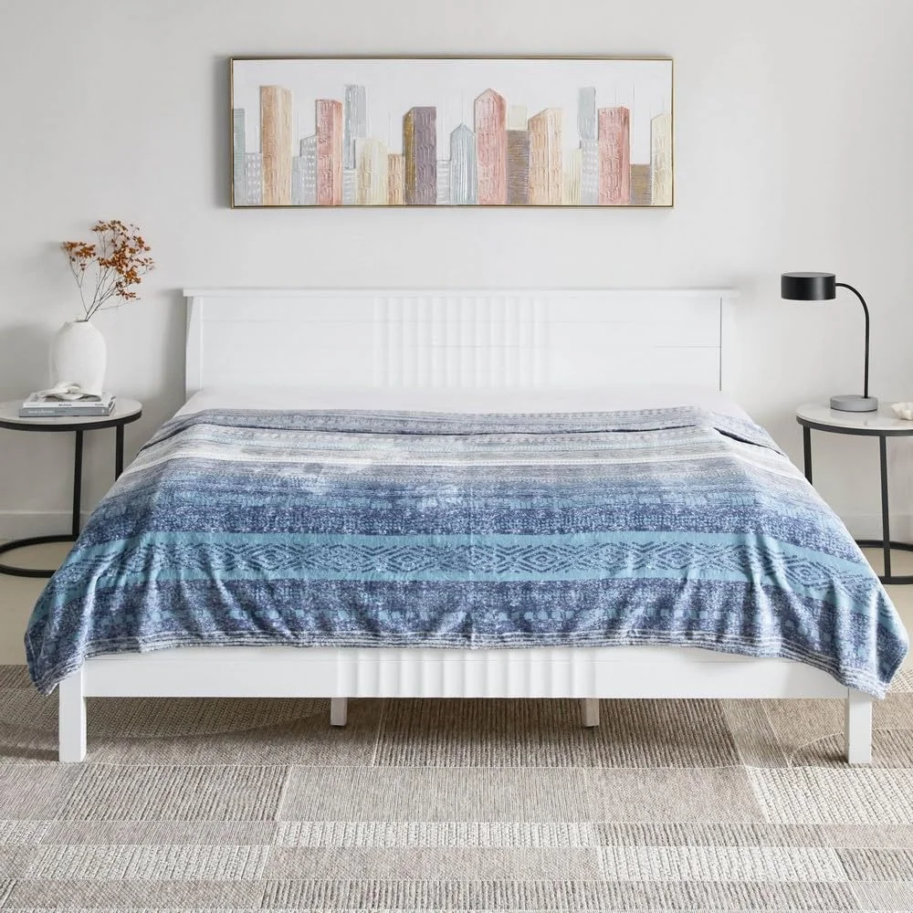 پتو فلانل طرح دار کویین هوم باکس مدل Matrix Enzo - ابعاد 200x220 سانتی متر پتو فلانل طرح دار کویین هوم باکس مدل Matrix Enzo - ابعاد 200x220 سانتی متر