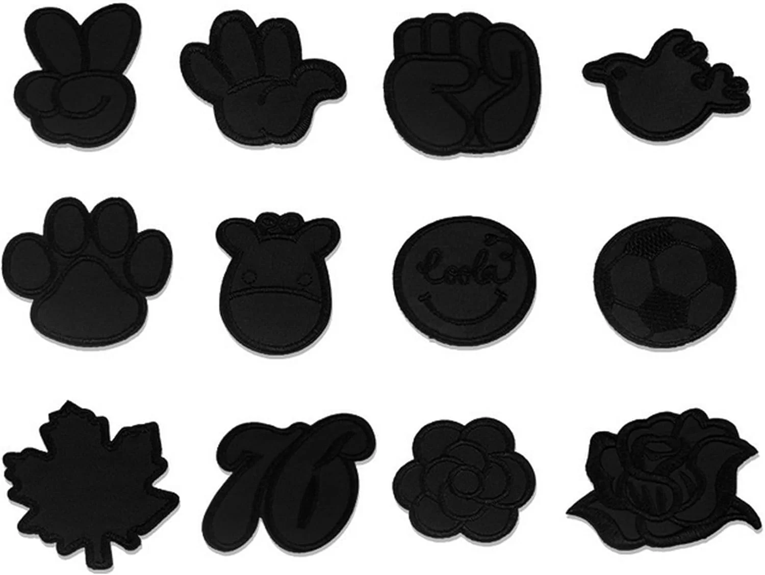 برچسب تعمیر، برچسب تعمیر کاپشن پفی، برچسب های تزئینی خود چسب برای شلوار جین، کاپشن، لباس، کلاه و کاپشن پفی (طرح های مختلف رندوم، 6 عدد)