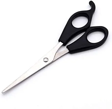 قیچی آرایشگری فرلو، قیچی اصلاح مو، ابزار آرایشگری استیل ضد زنگ برای اصلاح کوتاه مو، چتری و آرایشگری خانگی، قیچی آرایشگری (ست مشکی)