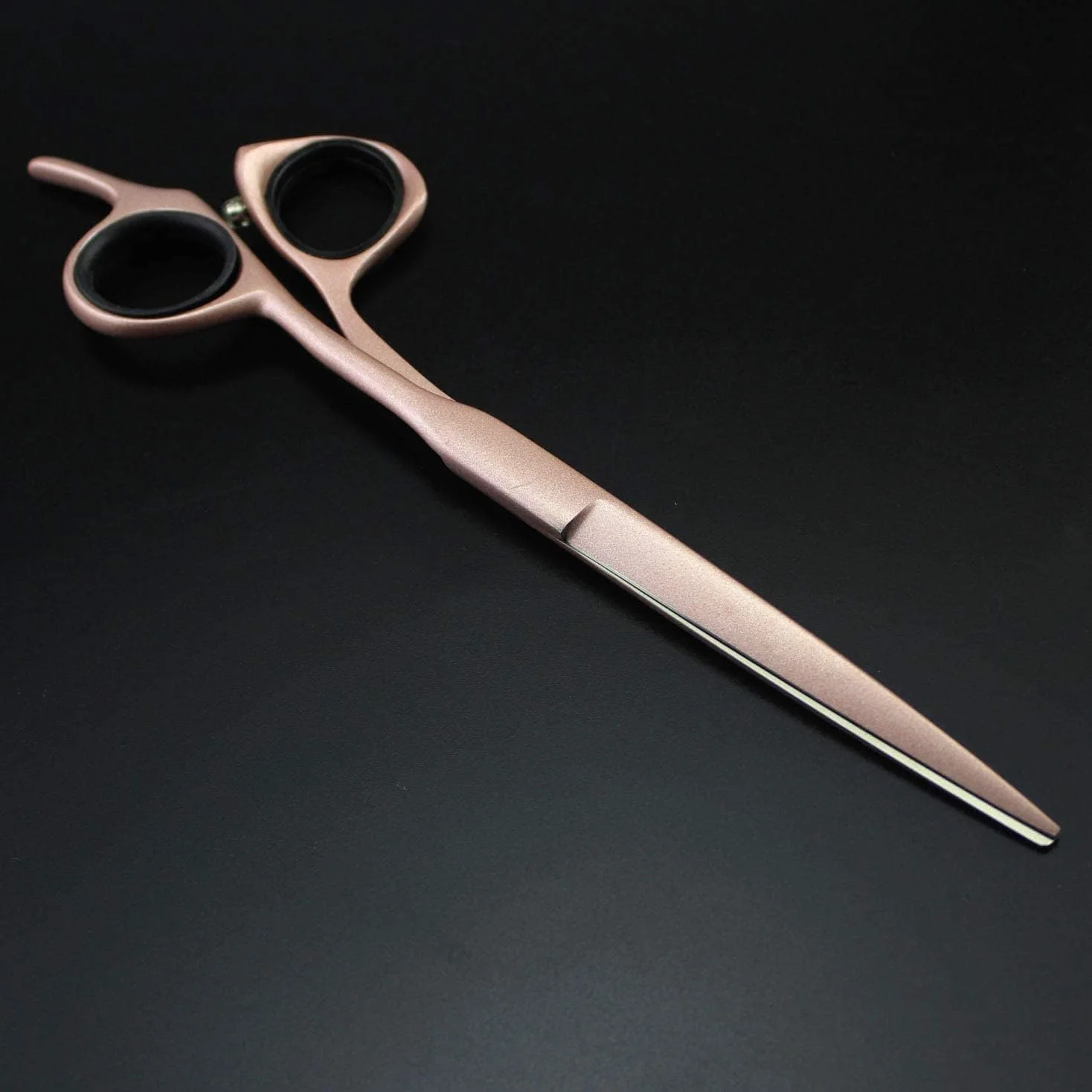 قیچی آرایشگری 7 اینچی چپ دست، قیچی آرایشگری پیشرفته ژاپنی ساخته شده از فولاد 440C، C، 7 اینچ-C-7 اینچ