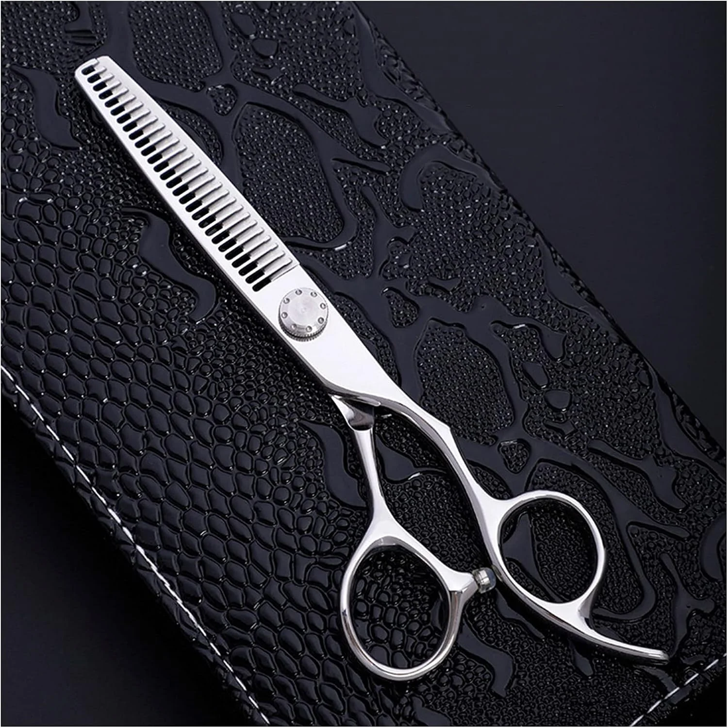 قیچی آرایشگری 6.0 اینچی، قیچی آرایشگری، قیچی دندانه دار بدون علامت، قیچی چتری، قیچی پیتاژ و کوتاهی مو