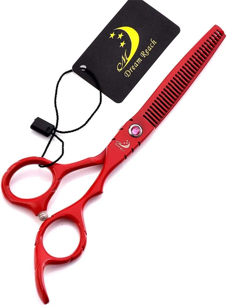 ست قیچی آرایشگری حرفه ای 6 اینچی فولاد 440C، قیچی آرایشگری، قیچی پیتاژ، کوتاهی مو، لوازم آرایشگاهی