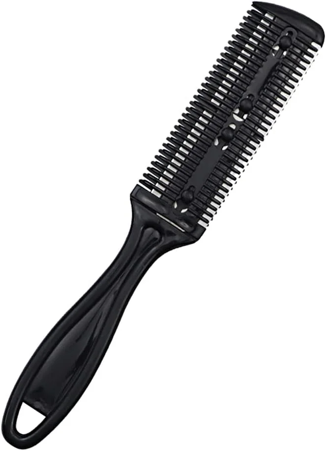 ست قیچی آرایشگری 13 تکه استیل ضد زنگ حرفه ای شامل قیچی اصلاح مو، قیچی دندانه دار، شانه و قیچی برش