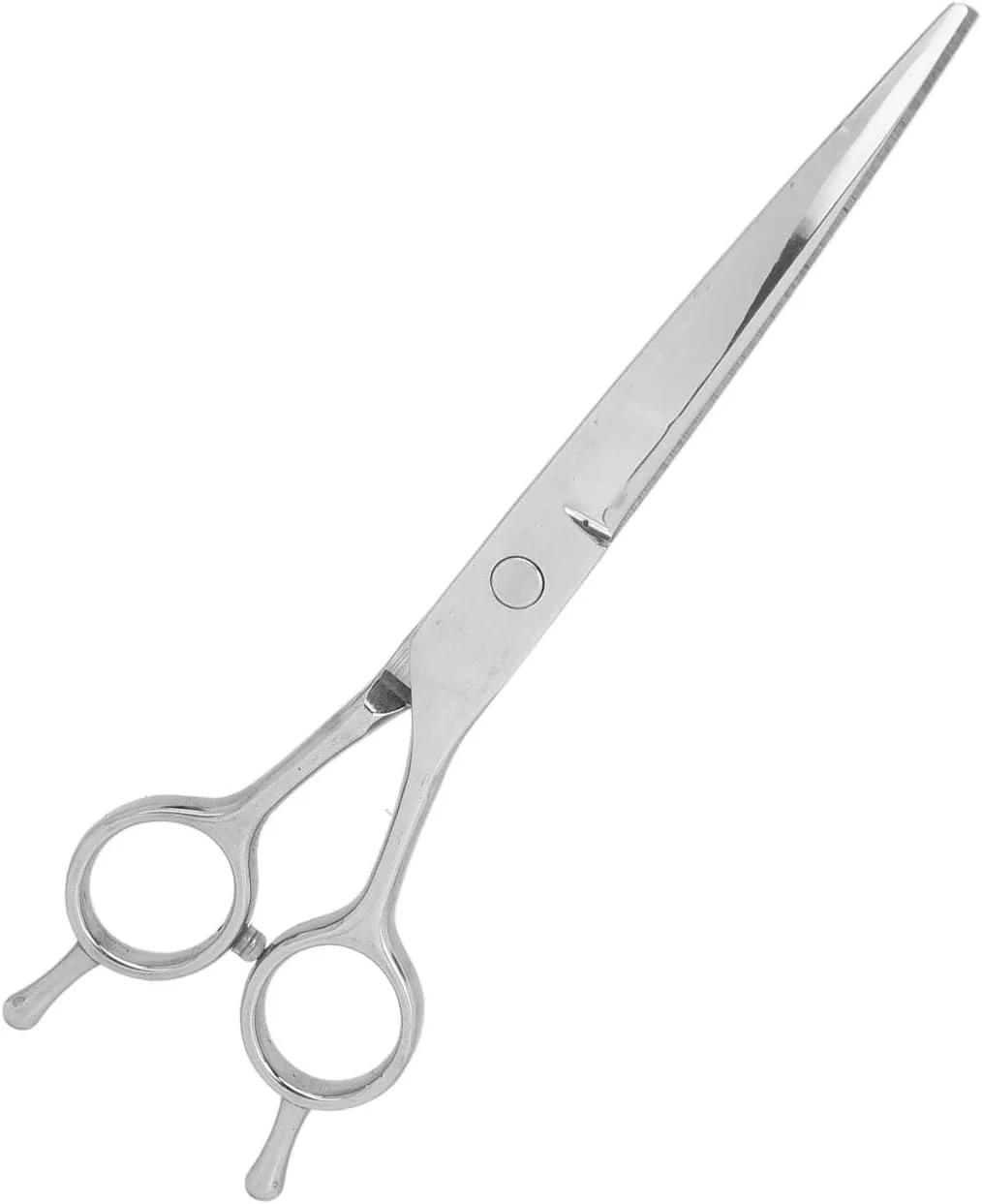 قیچی آرایشگری جرز، قیچی آرایشگری تیز از جنس استیل ضد زنگ، قیچی موی خشک و مرطوب کارآمد با دسته منحنی ارگونومیک برای سالن، منزل، مردان، زنان، کودکان و بزرگسالان