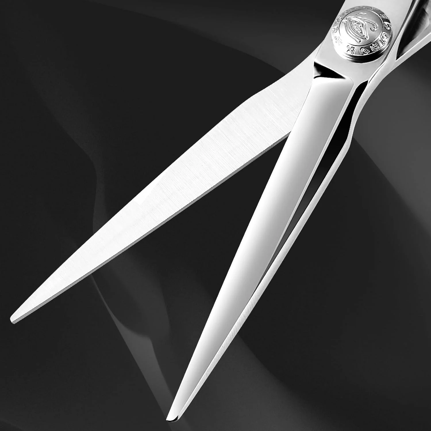 قیچی آرایشگری حرفه ای نلانکسی آئولاندو پرایم با تیغه سوپر کانکوس - قیچی اصلاح مو AICHI JP440C / حرکت نرم و بادوام و قیچی های ظریف برای آرایشگاه (6.0 اینچ)