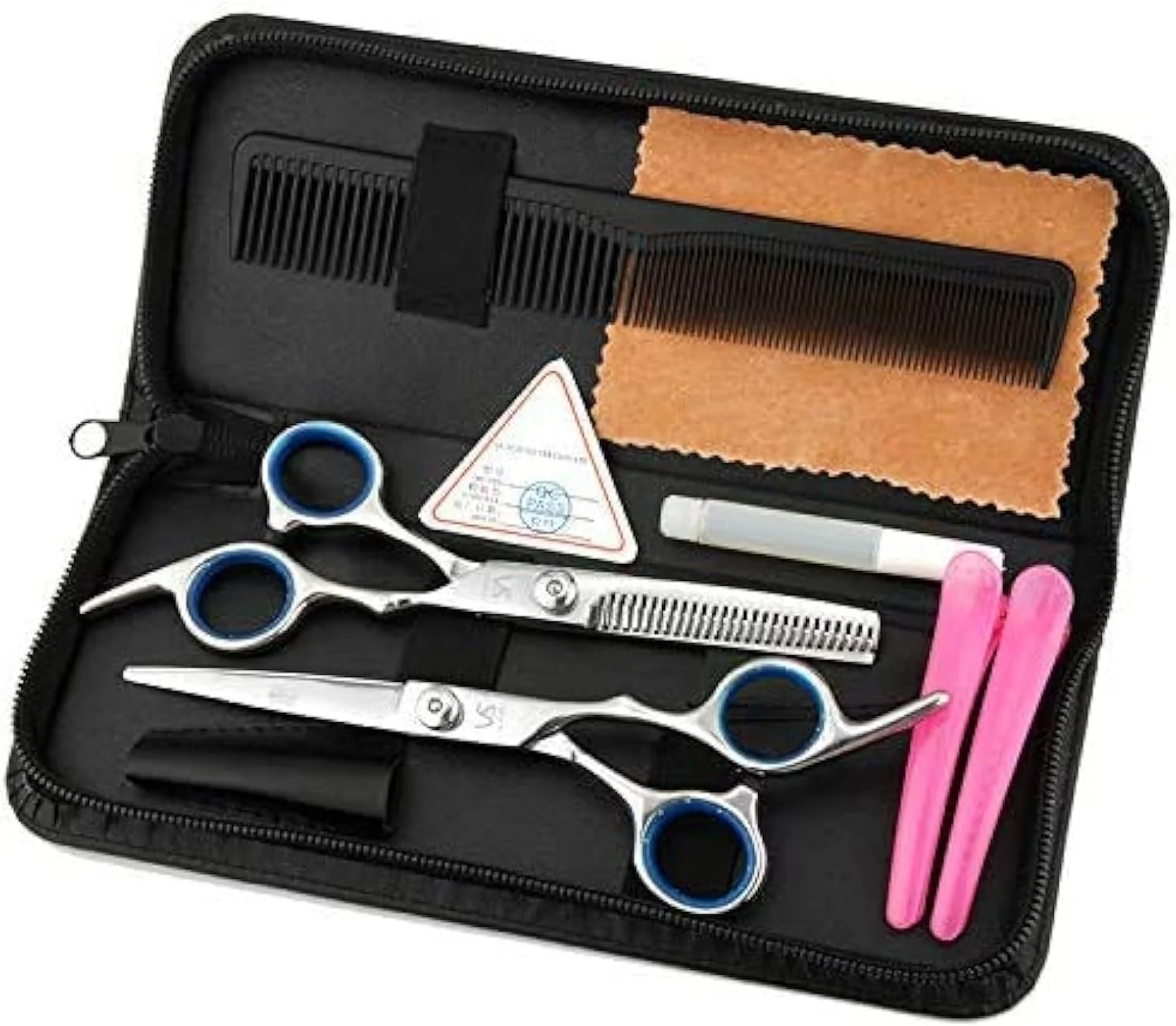 ست قیچی آرایشگری حرفه ای رولیم شاپ، قیچی اصلاح مو، ست آرایشگری و کم حجم کننده ست قیچی آرایشگری حرفه ای رولیم شاپ، قیچی اصلاح مو، ست آرایشگری و کم حجم کننده