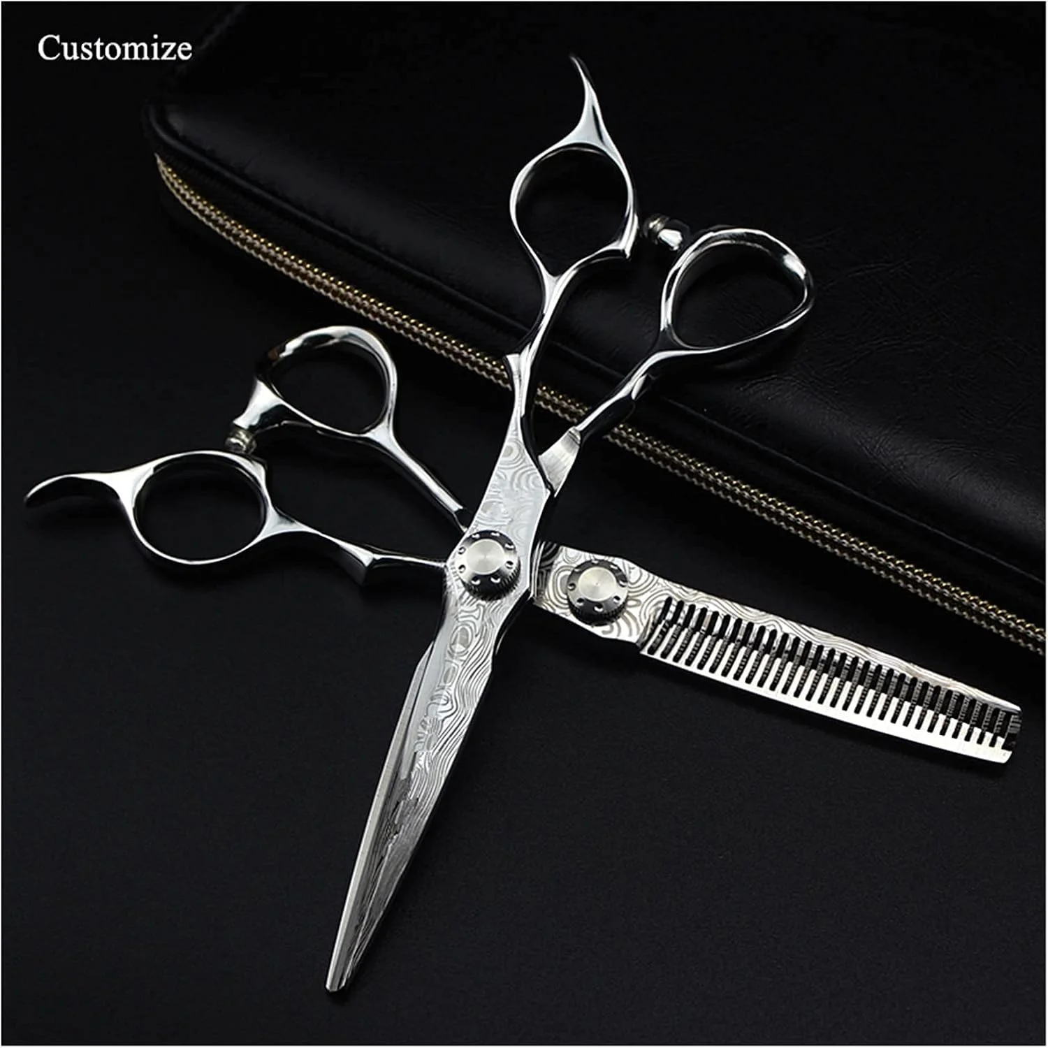 قیچی آرایشگری، قیچی کوتاهی مو 6 اینچی، آرایشگری، تنک کننده، آرایشگر، ابزار، آرایشگری، قیچی آرایشگری