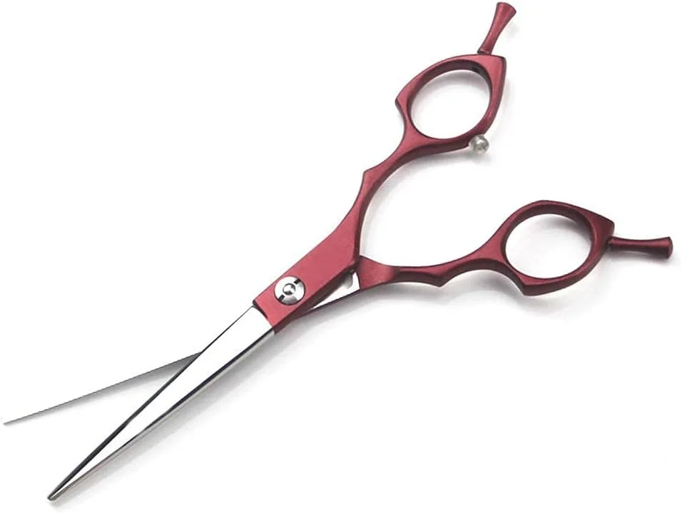 قیچی آرایشگری مو، پیرایش حرفه ای سگ و حیوانات خانگی 6.5 اینچی (مشکی)، قیچی آرایشگری