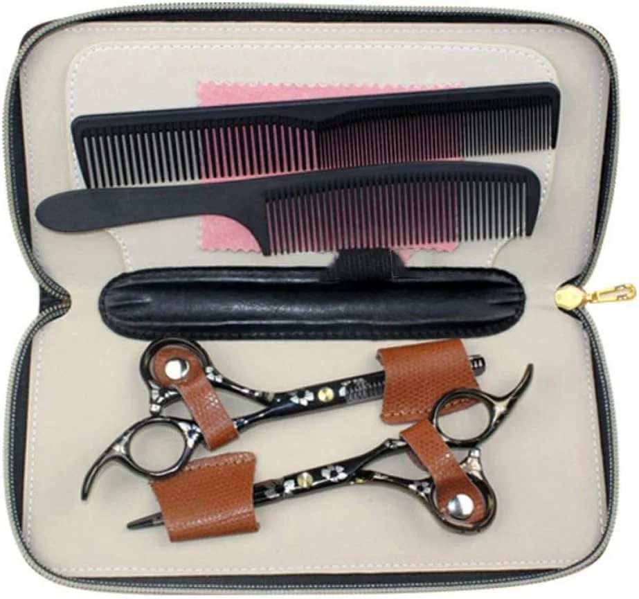 قیچی آرایشگری مو، پیرایش مو و هرس کردن و استفاده شخصی، ست هدیه 5.5 اینچ، قیچی آرایشگری قیچی آرایشگری مو، پیرایش مو و هرس کردن و استفاده شخصی، ست هدیه 5.5 اینچ، قیچی آرایشگری