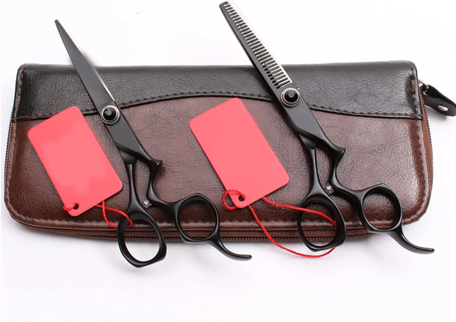 ست قیچی آرایشگری پیرایشگر، قیچی های اصلاح و قیچی های پیتاژ حرفه ای، Hei D 5.5n ست قیچی آرایشگری پیرایشگر، قیچی های اصلاح و قیچی های پیتاژ حرفه ای، Hei D 5.5n