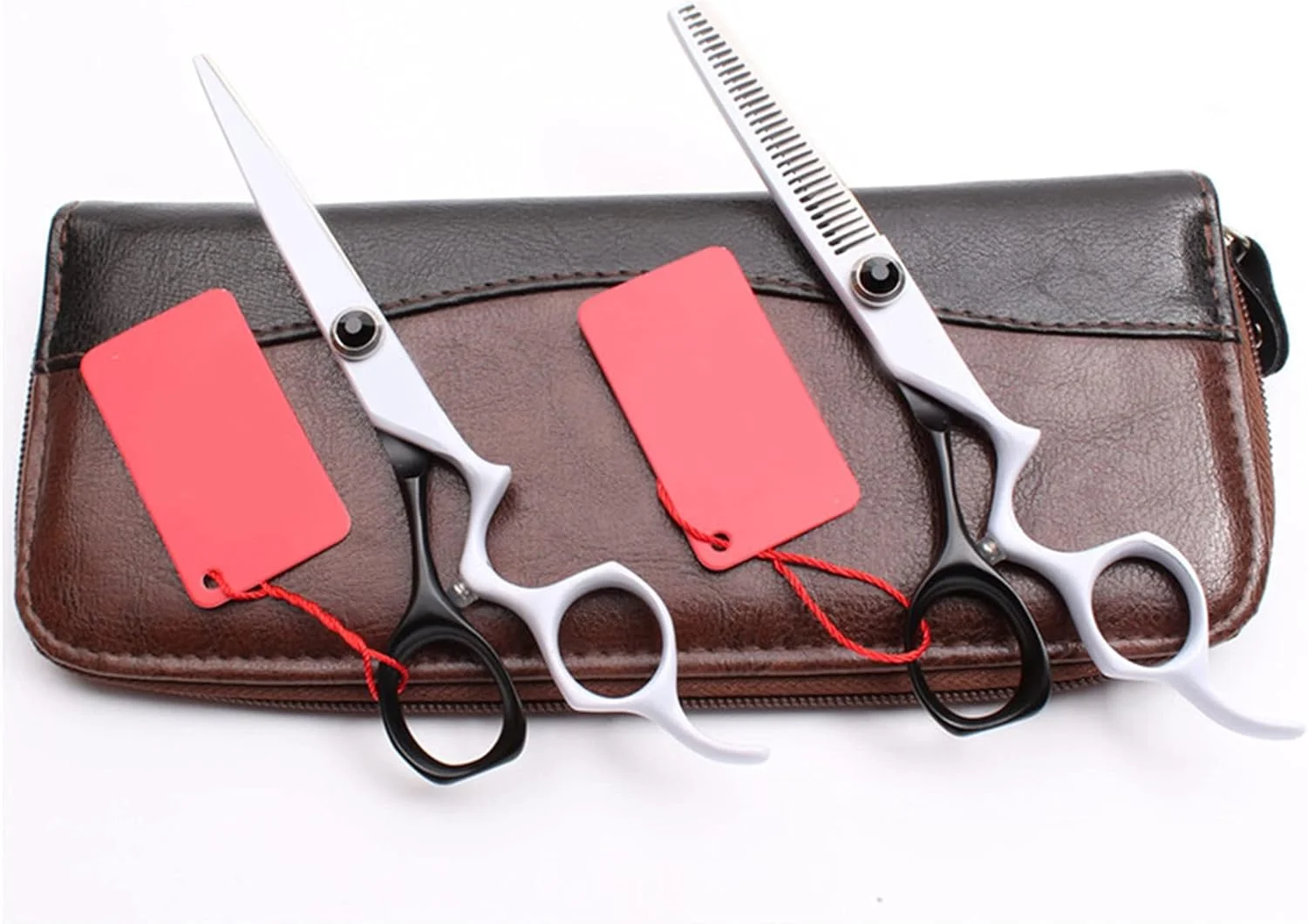 ست قیچی آرایشگری پیرایشگر، قیچی های برش، قیچی های پیتاژ، قیچی موی حرفه ای Bai D 5.5n-B