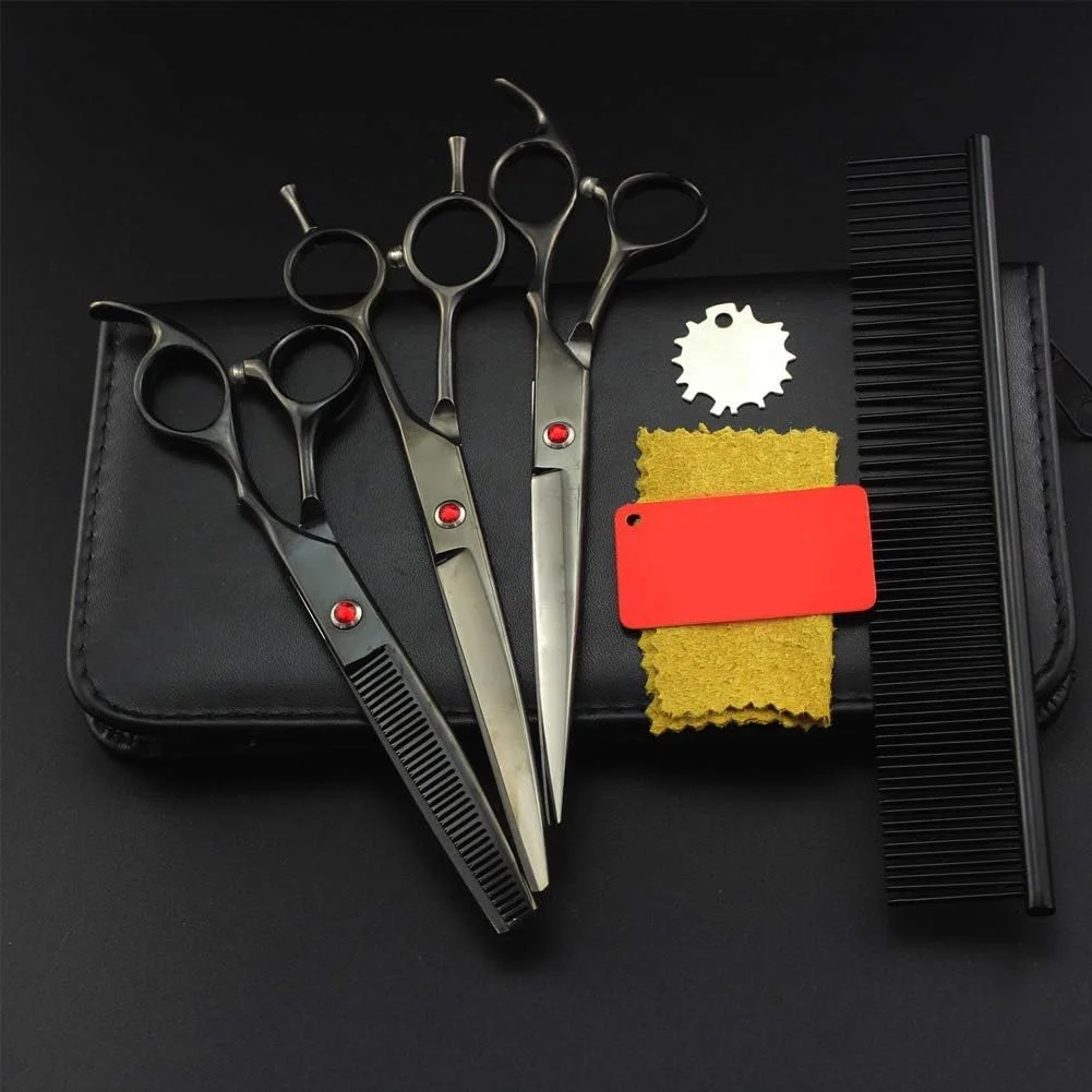 قیچی آرایشگری، پیرایش مو، ابزار حرفه ای برای نازک کردن مو برای آرایشگر، 7 اینچ، قیچی آرایشگری