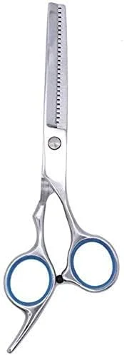 قیچی آرایشگری مو، ست آرایشگری مو ابزار مو موی صاف و دندانه دار حرفه ای استیل ضد زنگ قیچی آرایشگری آرایشگاه