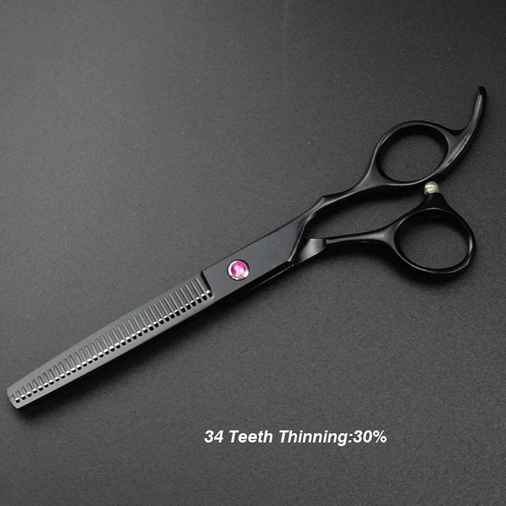 قیچی آرایشگری مو، ست آرایشگری و حالت دهی مو، ابزارهای حرفه ای برای نازک کردن و مدل دادن به مو، سایز 7 اینچ، قیچی آرایشگری