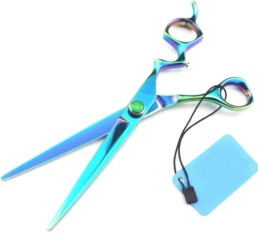 قیچی آرایشگری مو، پیرایش موی حرفه ای حیوانات خانگی، اصلاح مو، پیچ تنظیم دقیق، استیل ضد زنگ، قیچی آرایشگران، آرایشگاهی