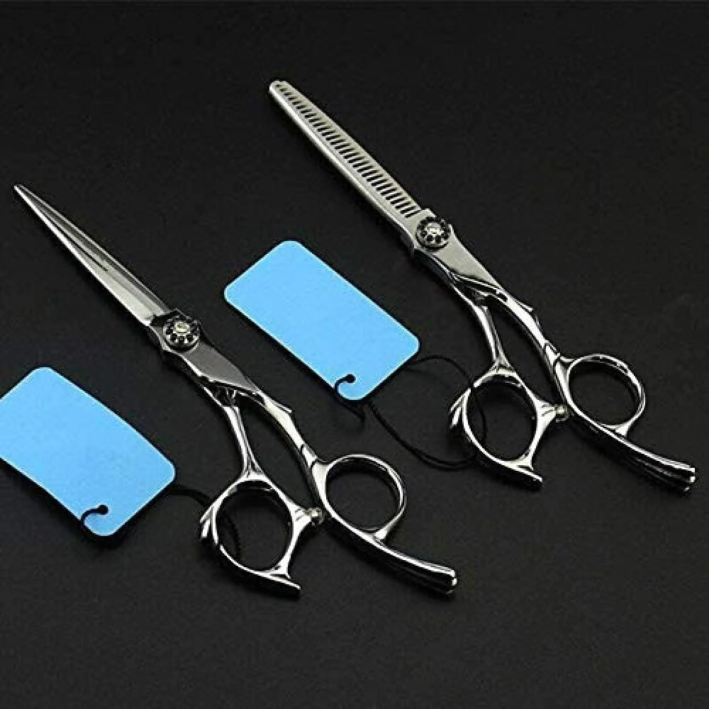 قیچی آرایشگری حرفه ای، قیچی اصلاح مو، قیچی پیتاژ آرایشگاه، قیچی آرایشگری 6 اینچ