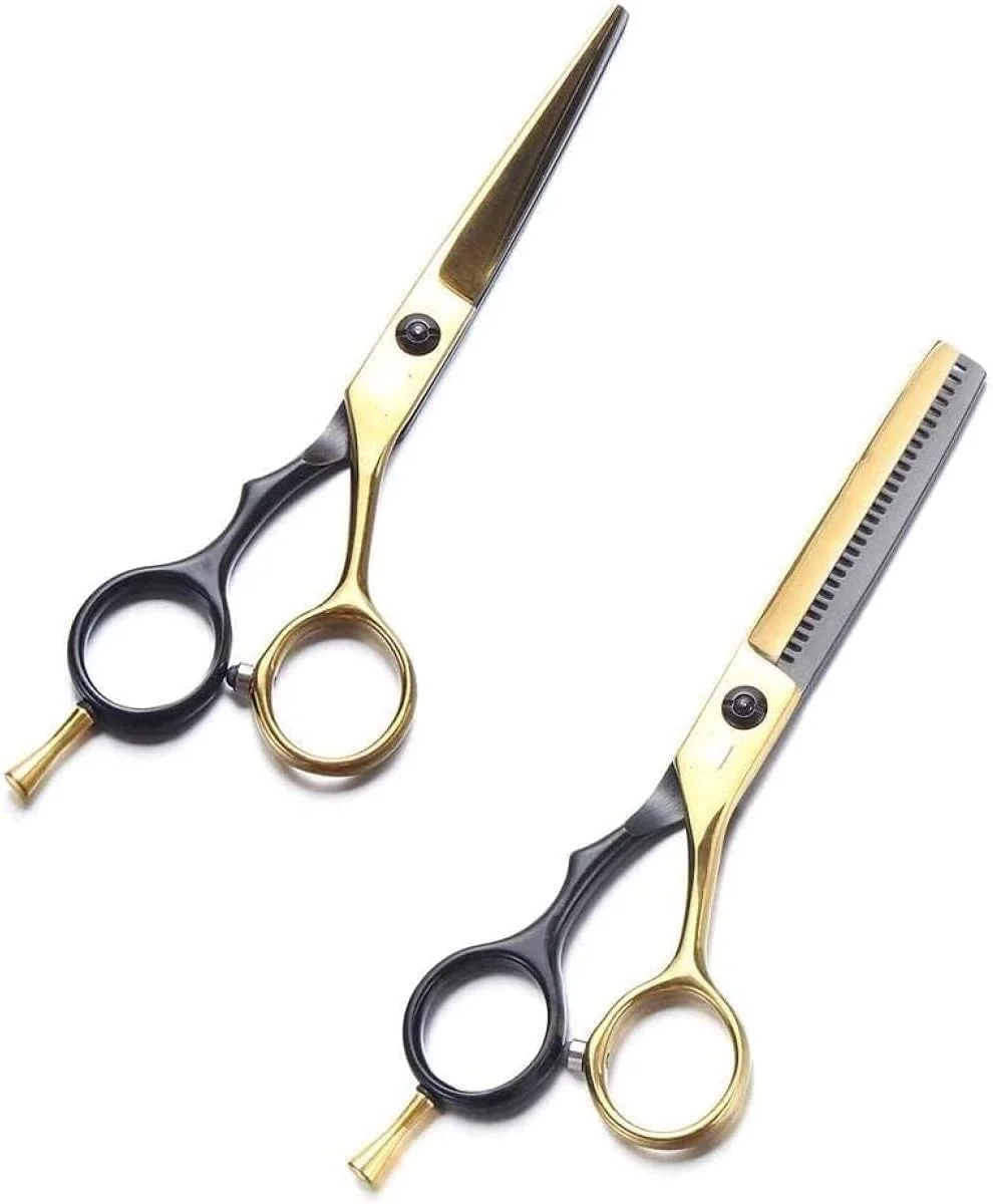 قیچی آرایشگری حرفه ای سالنی استیل ضد زنگ، قیچی اصلاح موی تیز