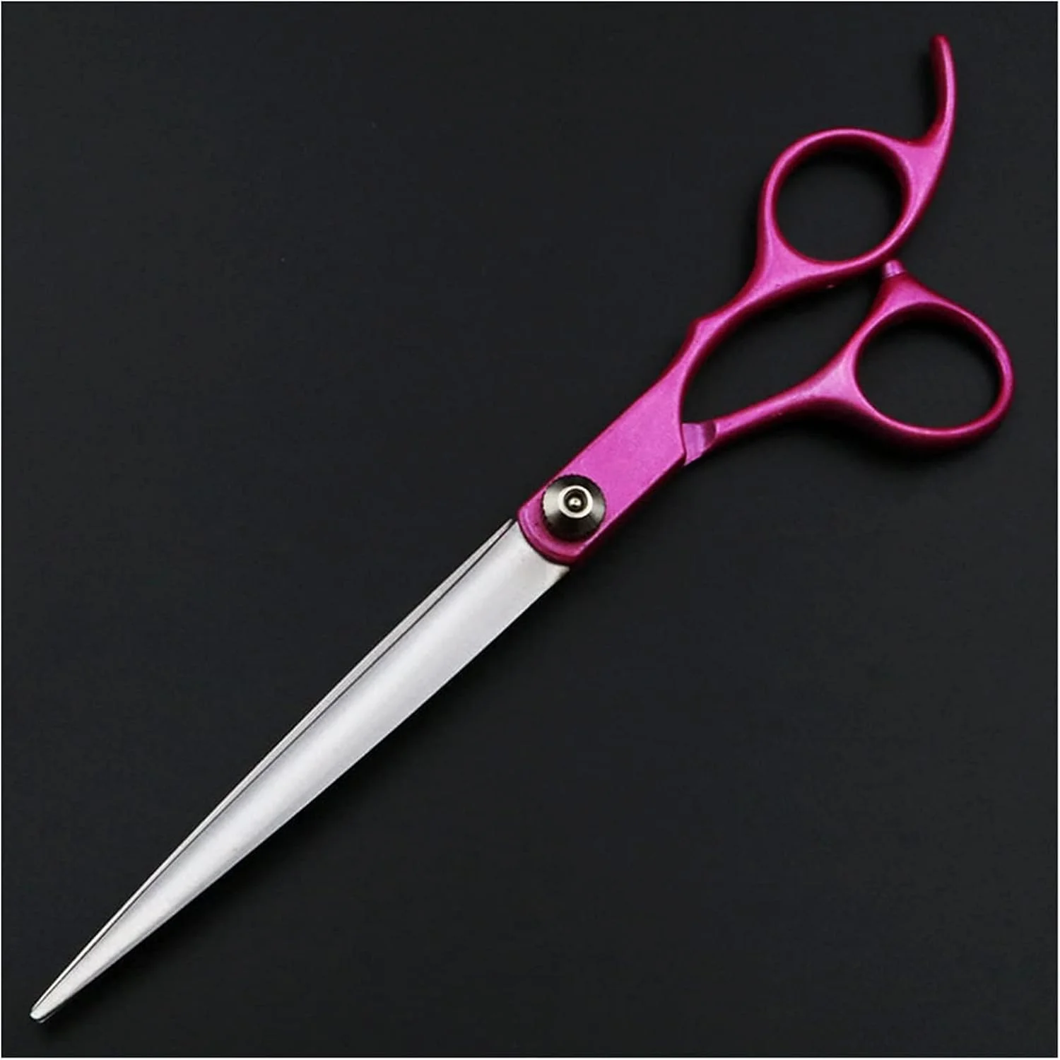 قیچی آرایشگری مو، پیرایش حرفه ای حیوانات خانگی از جنس استیل ضد زنگ، 7.0 اینچ، شکاف دار، آرایشگری سگ 5 رنگ، قیچی آرایشگر