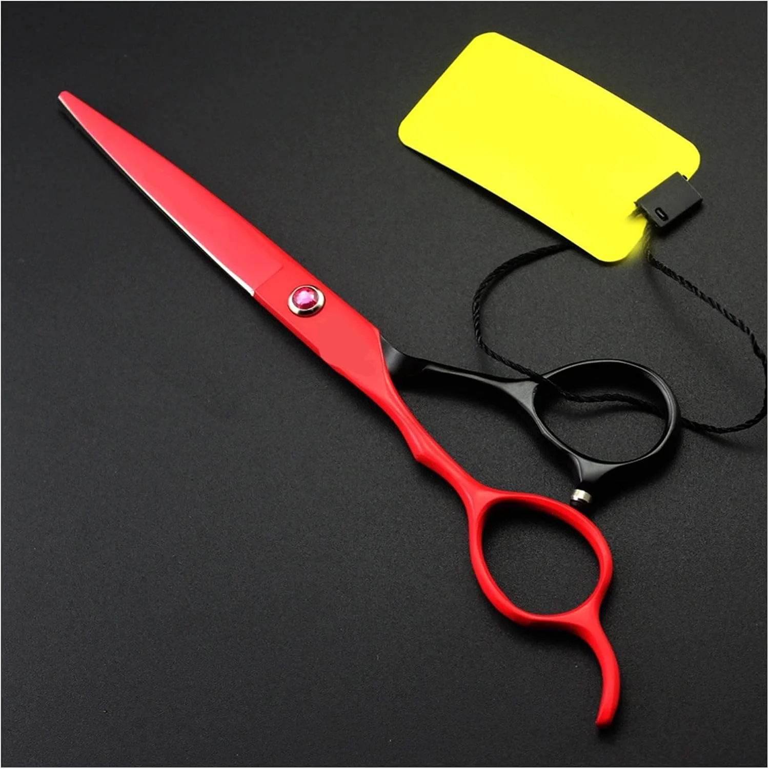 قیچی آرایشگری 6 اینچی دست چپ، قیچی پیتاژ، ابزار حالت دهی، قیچی آرایشگری استیل ضد زنگ، قیچی کوتاهی مو (پیتاژ 6 اینچی)