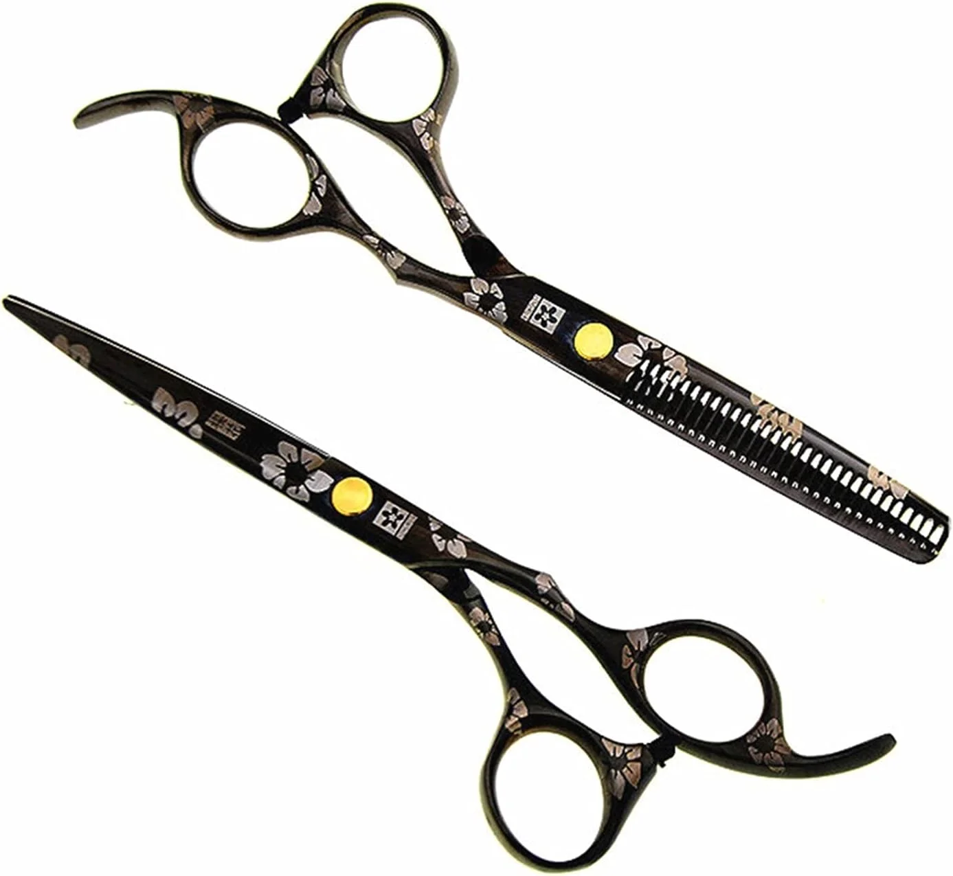 قیچی آرایشگری طرح گیلاس 5.5/6 اینچ، ست قیچی آرایشگری، قیچی آرایشگری، ست قیچی آرایشگری، کیت پیرایش مو