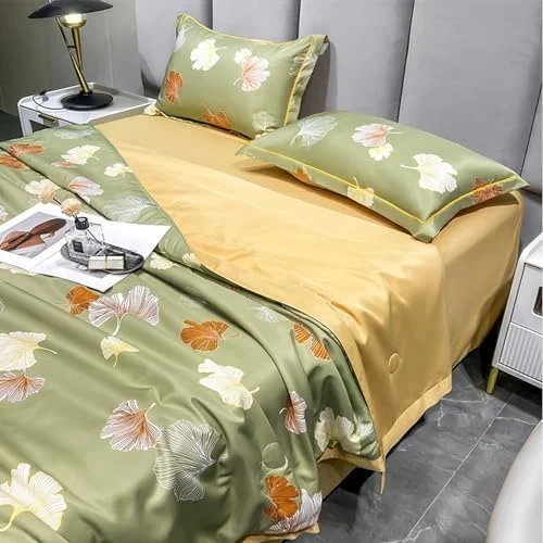 پتوی خنک کننده دو طرفه برای افراد گرمایی، ابریشمی، سبک و مناسب فصل تابستان