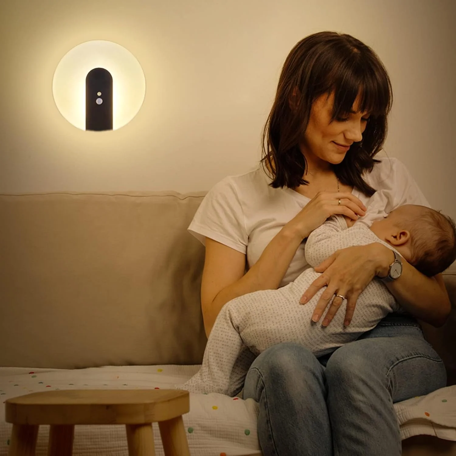 چراغ دیواری باتری خور KASTWAVE با حسگر حرکتی، چراغ دیواری قابل حمل USB شارژی، چراغ خواب LED القایی با آهنربا، روشنایی مدرن دیوارکوب برای راه پله راهرو، 2 عدد چراغ دیواری باتری خور KASTWAVE با حسگر حرکتی، چراغ دیواری قابل حمل USB شارژی، چراغ خواب LED القایی با آهنربا، روشنایی مدرن دیوارکوب برای راه پله راهرو، 2 عدد