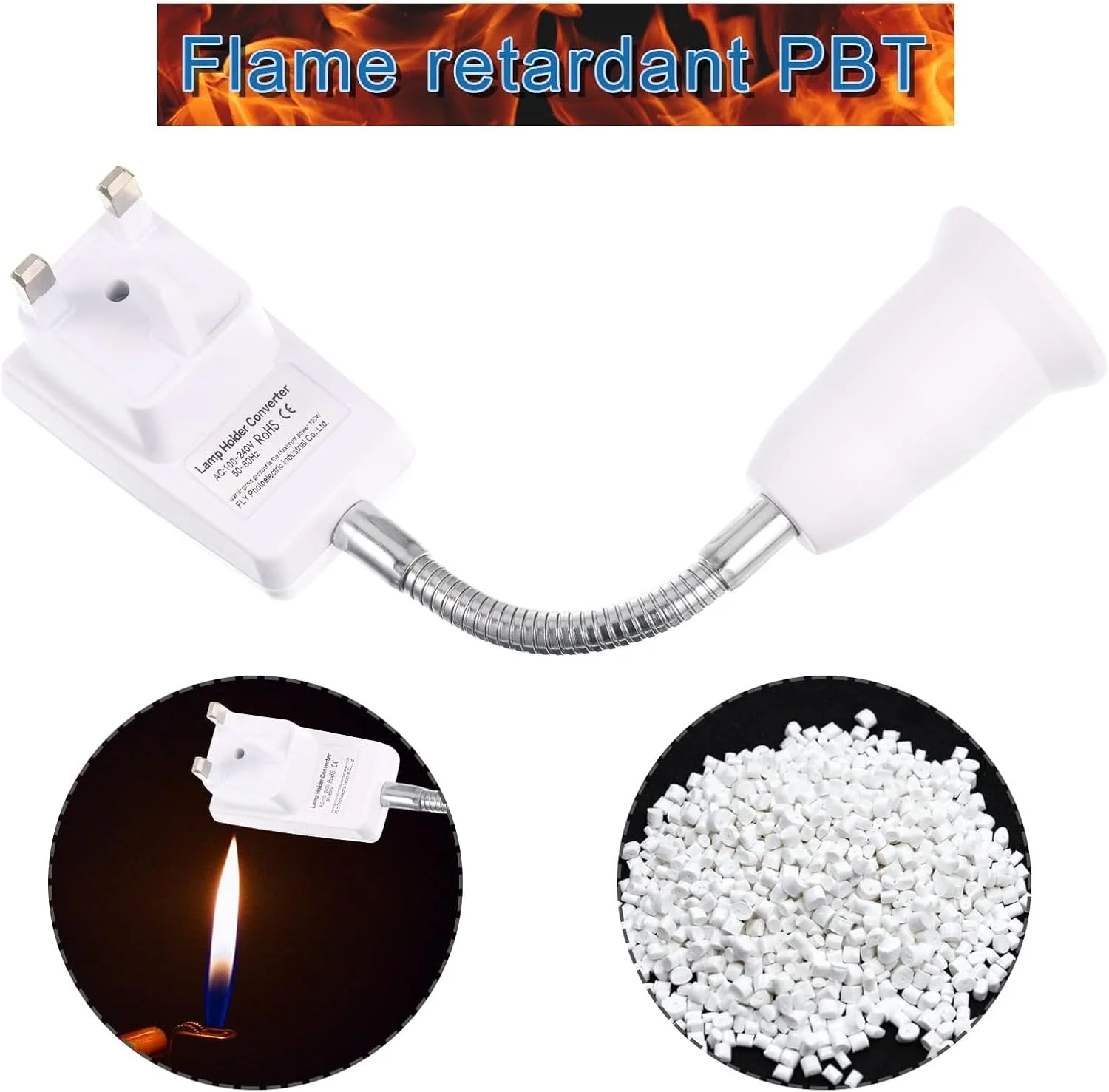 سرپیچ لامپ KASTWAVE E27 با کلید و دوشاخه، 2 سوکت چراغ دیواری انعطاف پذیر برای اتاق خواب و آشپزخانه، طراحی آسان پلاگین سرپیچ لامپ KASTWAVE E27 با کلید و دوشاخه، 2 سوکت چراغ دیواری انعطاف پذیر برای اتاق خواب و آشپزخانه، طراحی آسان پلاگین