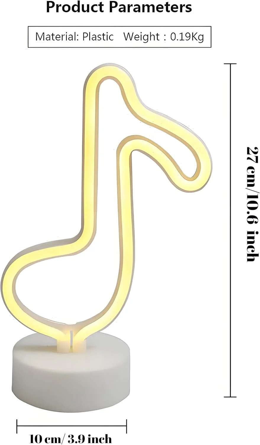 چراغ نئون LED طرح نت موسیقی، چراغ تزئینی با باتری برای اتاق خواب، اتاق کودک، اتاق نشیمن، مهمانی، عروسی، لوآئو تابستانی، دکور نورپردازی خلاقانه دیواری یا رومیزی چراغ نئون LED طرح نت موسیقی، چراغ تزئینی با باتری برای اتاق خواب، اتاق کودک، اتاق نشیمن، مهمانی، عروسی، لوآئو تابستانی، دکور نورپردازی خلاقانه دیواری یا رومیزی