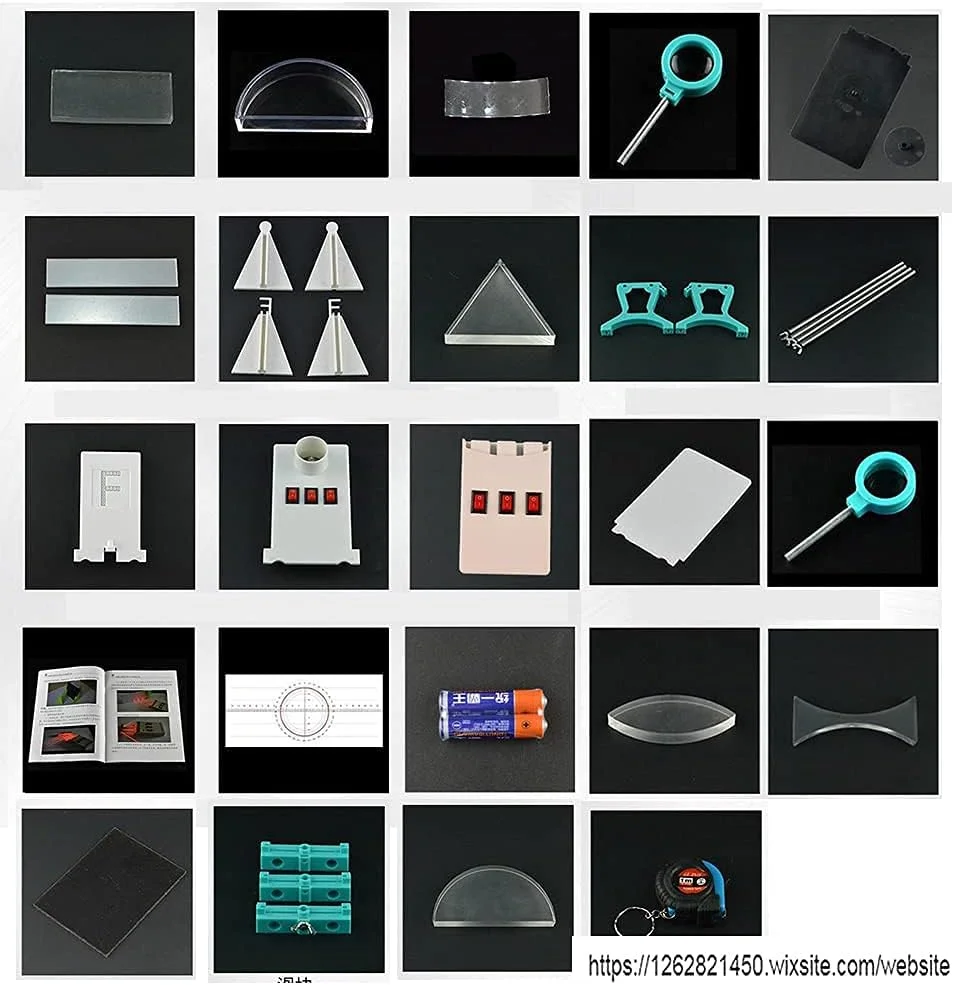 WRQzxcv کیت یادگیری مبانی فیزیک نور آزمایشگاه علوم فیزیکی، تجهیزات آزمایشگاهی اپتیک فیزیکی به همراه جعبه نگهداری WRQzxcv کیت یادگیری مبانی فیزیک نور آزمایشگاه علوم فیزیکی، تجهیزات آزمایشگاهی اپتیک فیزیکی به همراه جعبه نگهداری