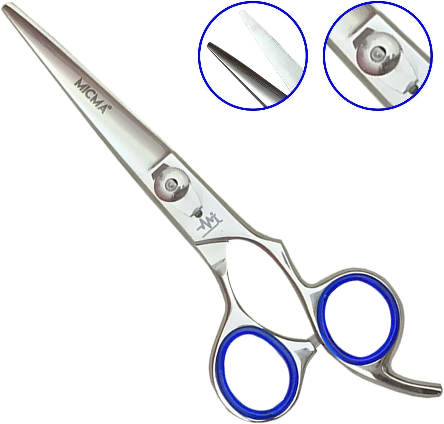 قیچی آرایشگری میکما، قیچی پیرایش مو برای مردان و زنان، قیچی حرفه ای آرایشگری 6.5 اینچ