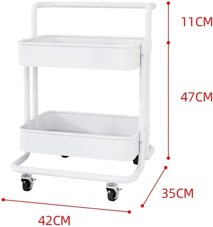 چرخ دستی سرویس WRQzxcv، چرخ دستی فلزی دو طبقه، چرخ دستی چند منظوره متحرک برای نگهداری تجهیزات آزمایشگاهی، چرخ دستی سالن زیبایی، مونتاژ آسان (سفید) چرخ دستی سرویس WRQzxcv، چرخ دستی فلزی دو طبقه، چرخ دستی چند منظوره متحرک برای نگهداری تجهیزات آزمایشگاهی، چرخ دستی سالن زیبایی، مونتاژ آسان (سفید)