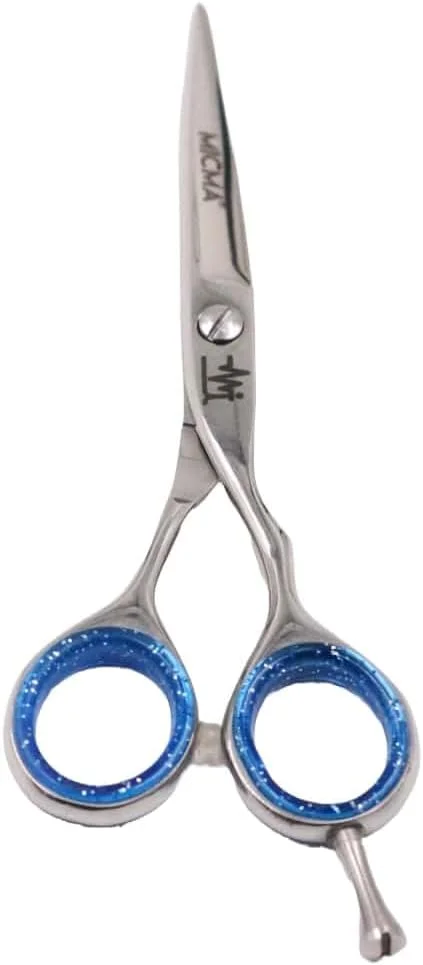 قیچی آرایشگری تیز MICMA برای آرایشگران حرفه ای | قیچی موبر استیل ضد زنگ 6 اینچی با تیغه های لبه تیغی | MT-20