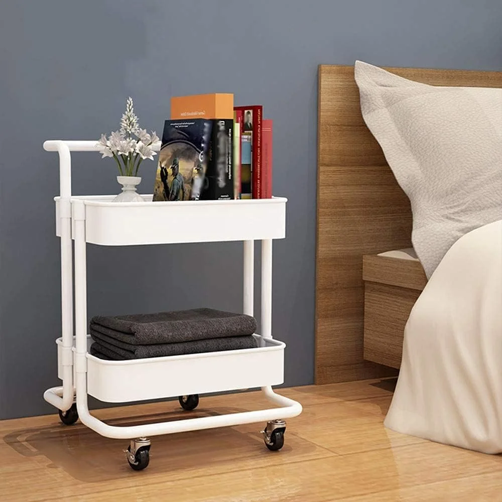 چرخ دستی سرویس WRQzxcv، چرخ دستی فلزی دو طبقه، چرخ دستی چند منظوره متحرک برای نگهداری تجهیزات آزمایشگاهی، چرخ دستی سالن زیبایی، مونتاژ آسان (سفید) چرخ دستی سرویس WRQzxcv، چرخ دستی فلزی دو طبقه، چرخ دستی چند منظوره متحرک برای نگهداری تجهیزات آزمایشگاهی، چرخ دستی سالن زیبایی، مونتاژ آسان (سفید)