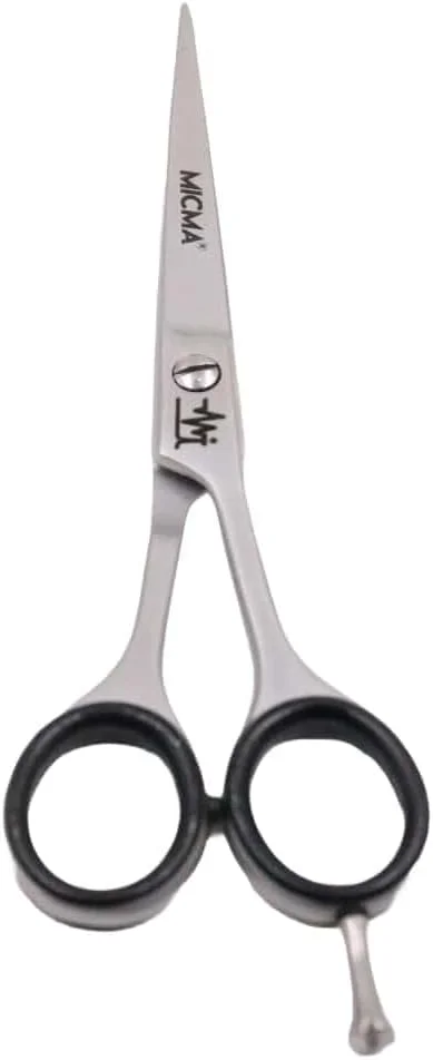 قیچی آرایشگری حرفه ای MICMA | قیچی استیل ضد زنگ لبه تیغ 6.5 اینچی برای استفاده در سالن، آرایشگاه و منزل | قیچی آرایشگری برای کودکان، زنان و مردان | MT-21