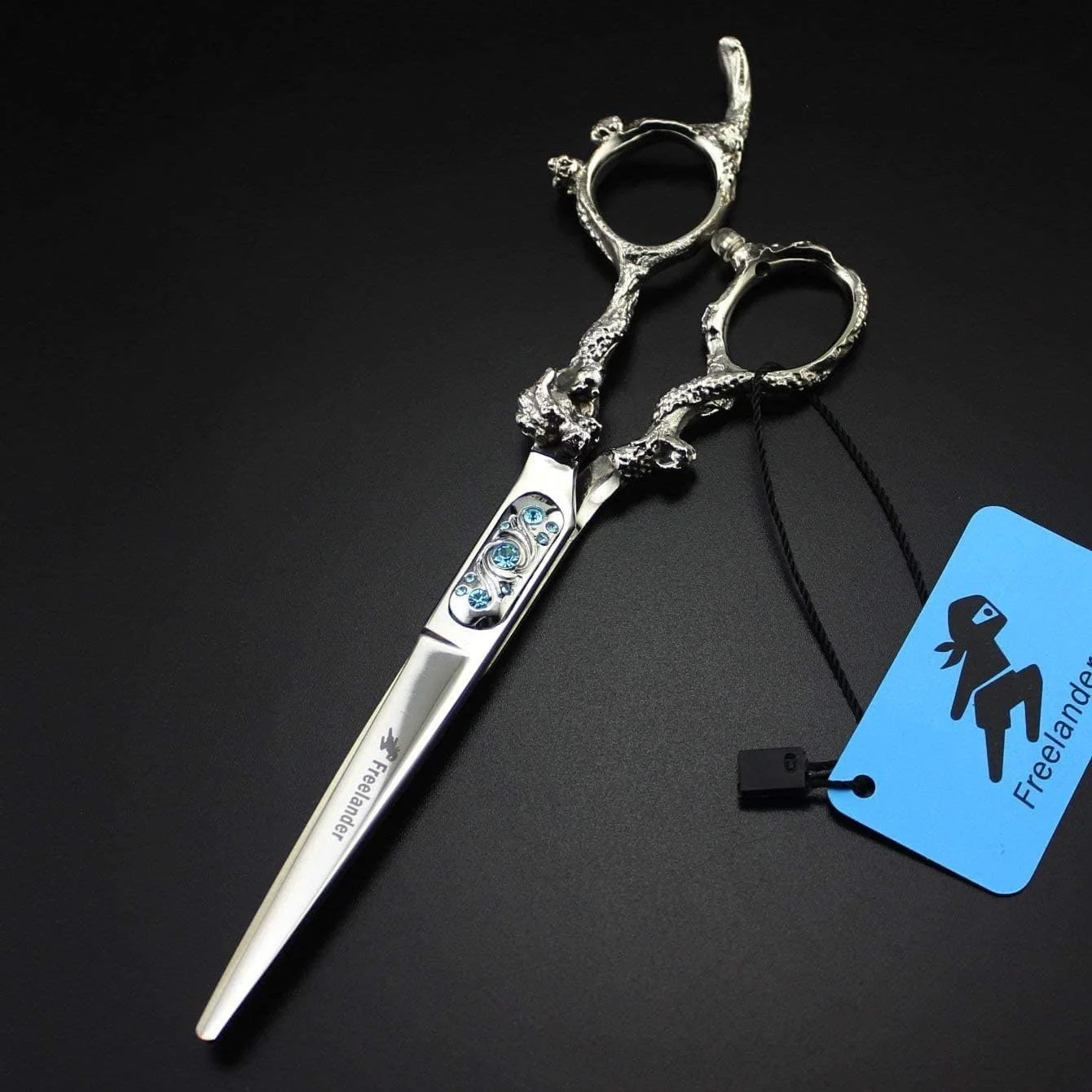 قیچی موی لوکس، قیچی آرایشگری حرفه ای، ست قیچی مو، قیچی آرایشگری رترو، A، ست 6 اینچی