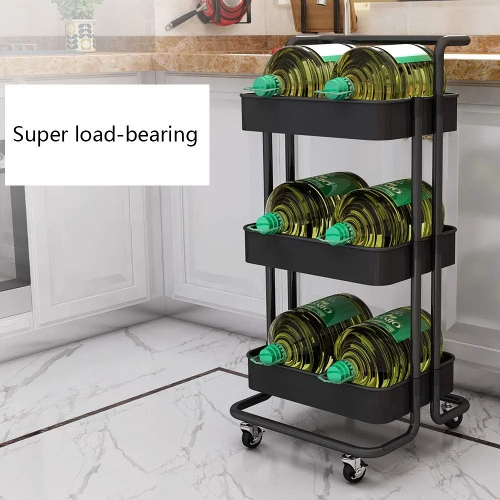 چرخ دستی ذخیره سازی WRQzxcv، چرخ دستی فلزی 3 طبقه، قفسه ذخیره سازی چند منظوره، چرخ دستی حمام، چرخ دستی سالن زیبایی، چرخ دستی سرویس تجهیزات آزمایشگاهی (مشکی) چرخ دستی ذخیره سازی WRQzxcv، چرخ دستی فلزی 3 طبقه، قفسه ذخیره سازی چند منظوره، چرخ دستی حمام، چرخ دستی سالن زیبایی، چرخ دستی سرویس تجهیزات آزمایشگاهی (مشکی)