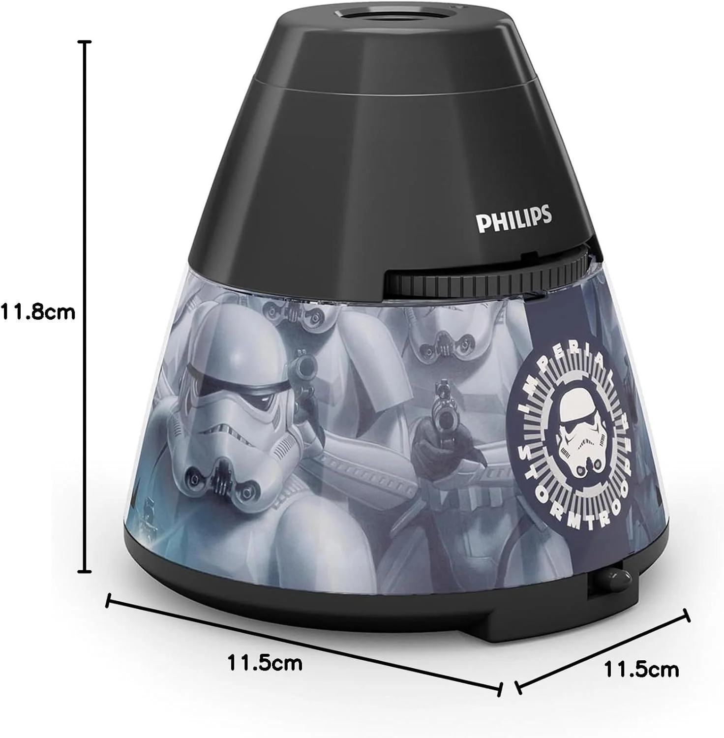 چراغ خواب و پروژکتور کودکانه LED فیلیپس جنگ ستارگان 4.5 ولت، 0.1 وات - مشکی چراغ خواب و پروژکتور کودکانه LED فیلیپس جنگ ستارگان 4.5 ولت، 0.1 وات - مشکی