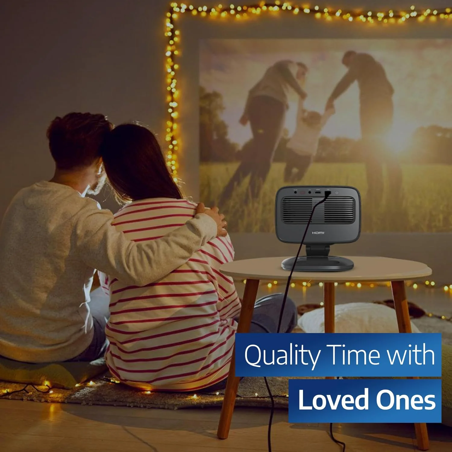 پروژکتور هوشمند فیلیپس Neopix 450، Full HD 1920x1080p، Google TV، منبع نور LED، بلندگوهای استریو 2x5W، مشکی پروژکتور هوشمند فیلیپس Neopix 450، Full HD 1920x1080p، Google TV، منبع نور LED، بلندگوهای استریو 2x5W، مشکی