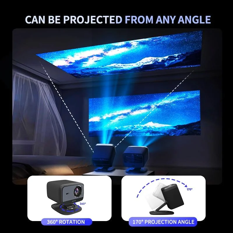 پروژکتور هوشمند فیلیپس Neopix 450، Full HD 1920x1080p، Google TV، منبع نور LED، بلندگوهای استریو 2x5W، مشکی پروژکتور هوشمند فیلیپس Neopix 450، Full HD 1920x1080p، Google TV، منبع نور LED، بلندگوهای استریو 2x5W، مشکی