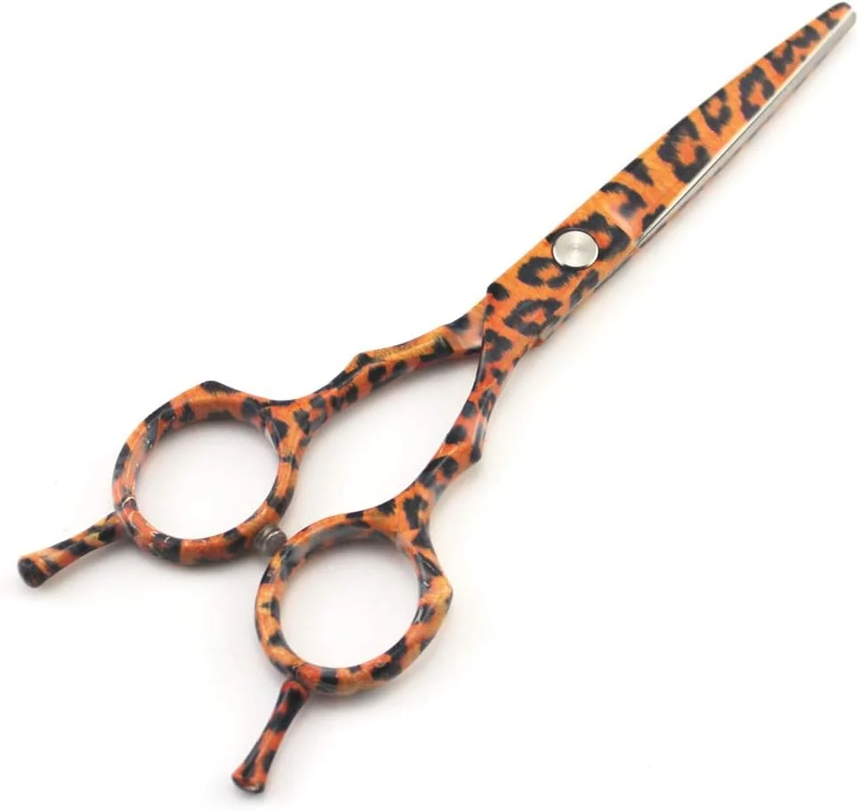 ست قیچی آرایشگری حرفه ای 5.5 اینچی با طرح پلنگی، قیچی های با کیفیت عالی برای آرایشگران، قیچی های پیتاژ و حجم دهنده مو، فولاد 440C، مناسب برای دست راست، لوازم آرایشگاه خانگی ست قیچی آرایشگری حرفه ای 5.5 اینچی با طرح پلنگی، قیچی های با کیفیت عالی برای آرایشگران، قیچی های پیتاژ و حجم دهنده مو، فولاد 440C، مناسب برای دست راست، لوازم آرایشگاه خانگی