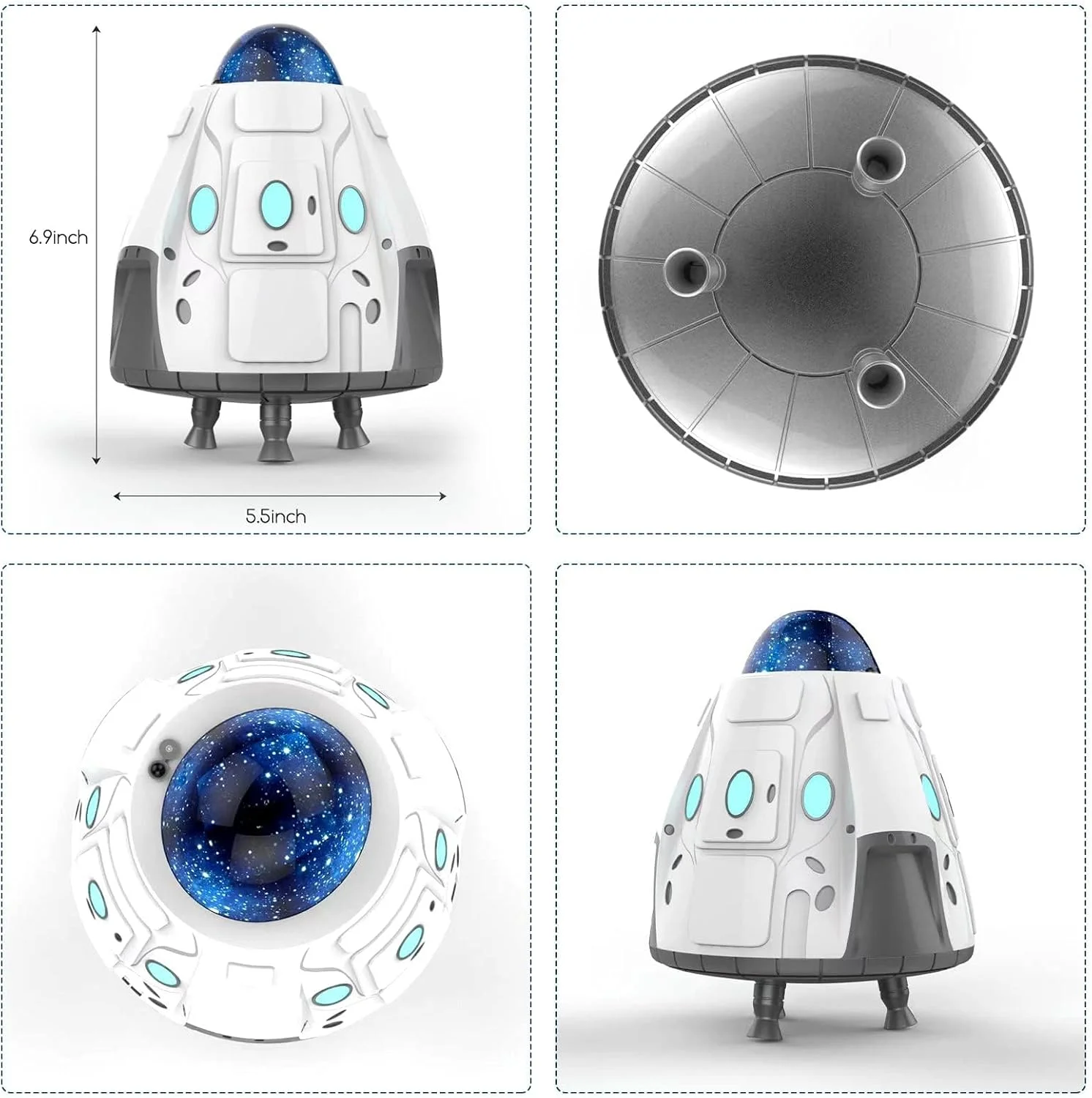 پروژکتور ستاره کهکشانی با بلندگوی بلوتوث - چراغ خواب برای کودکان و بزرگسالان، ایده آل برای دکوراسیون اتاق خواب، مهمانی های خانگی و تجربه تئاتر پروژکتور ستاره کهکشانی با بلندگوی بلوتوث - چراغ خواب برای کودکان و بزرگسالان، ایده آل برای دکوراسیون اتاق خواب، مهمانی های خانگی و تجربه تئاتر